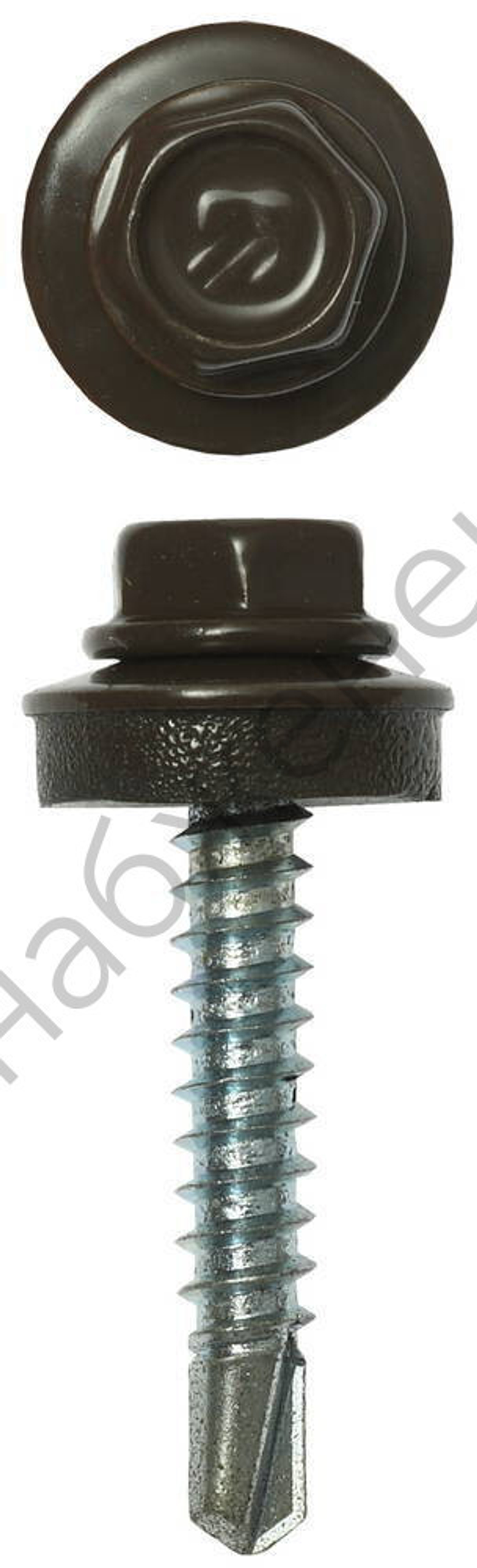 ЗУБР СКД 8028 29 х 4.8 мм, зем.-коричн., кровельный саморез, 2500 шт (4-300310-48-029-8028)