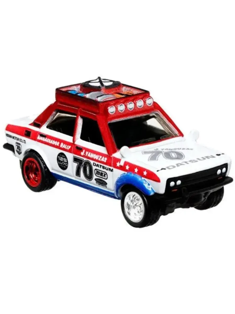 Машинка Хот Вилс Matchbox Datsun 510 Rally GBJ48 HLJ58