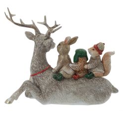 GAEM Фигурка декоративная "Олень", L19,5 W9,5 H16,5 см