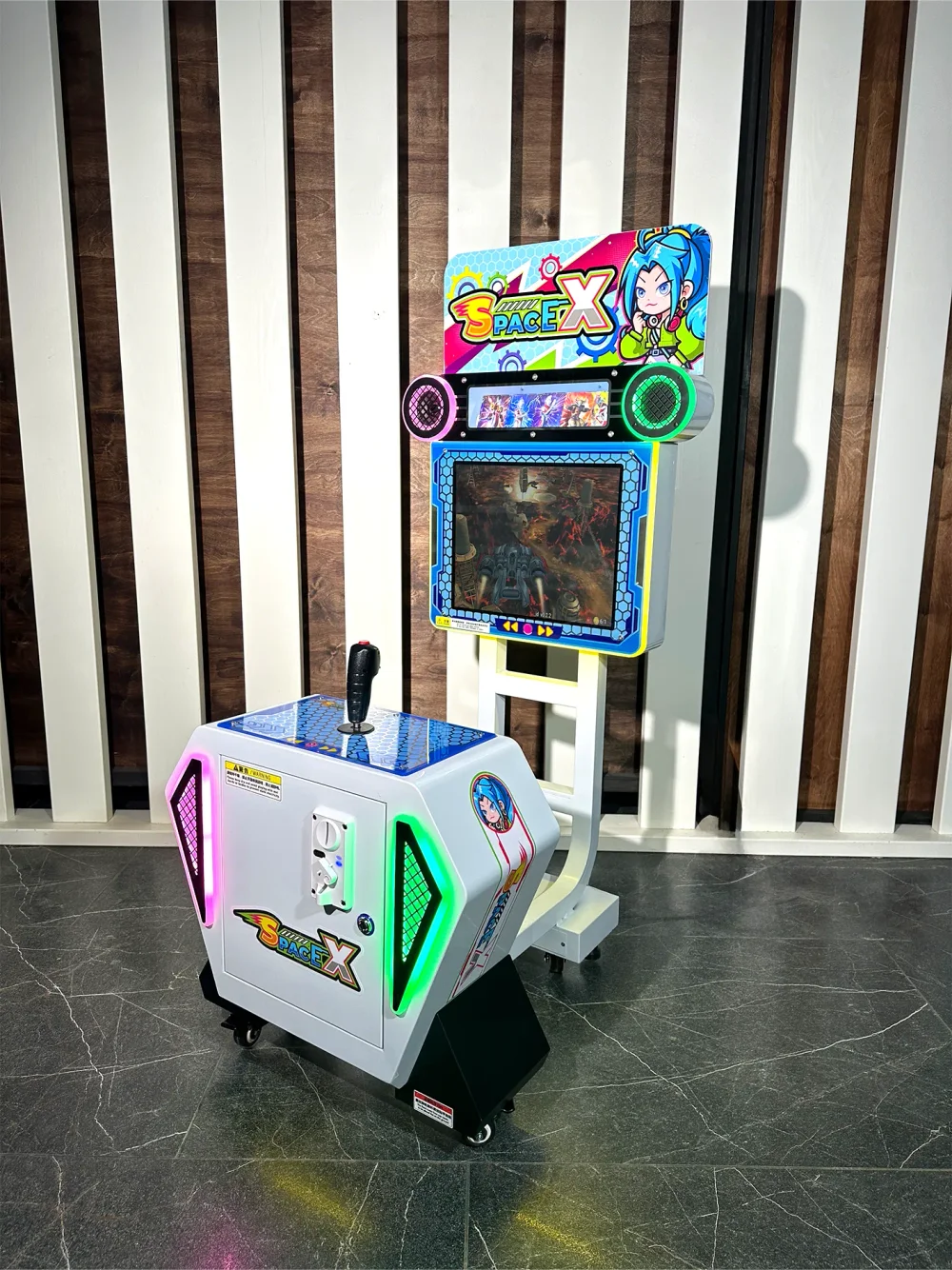 Автомат с видео игрой «Космо Х»