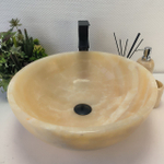 Раковина из оникса Bowl Yellow TinLip BO-62943 45*45*17 39