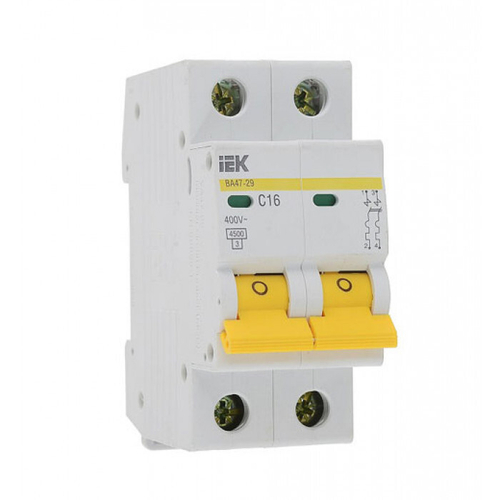 Выкл.авт. 2п 16А 4,5кА ИЭК