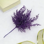 Ветка декоративная «Зимний танец» 27 см, Сиреневый