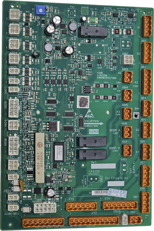 Плата контроллера кабины лифта KM50025436