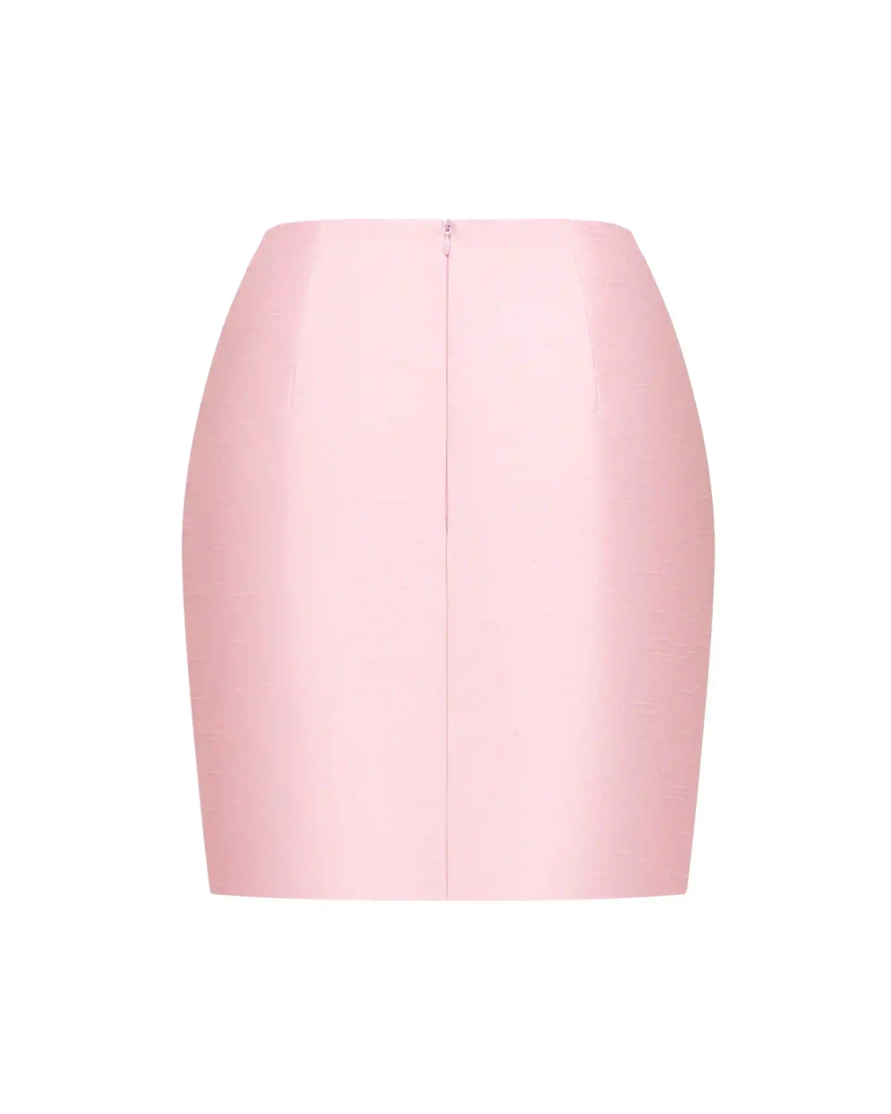 Loreen no frill, юбка мини из розовой тафты