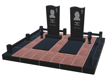 Готовое ритуальное сооружение 2,7м*2,4м (под ключ)