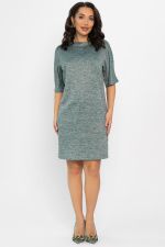 Платье трикотажное Ветта (зеленое) П14599-10М LT Collection (Акция)