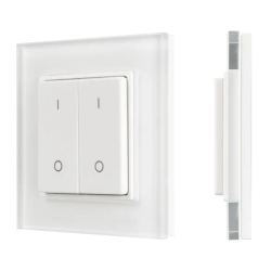 Панель SMART-P47-DIM-G-SUF (3V, 2 зоны, Knob, 2.4G) (Arlight, Пластик) 032984