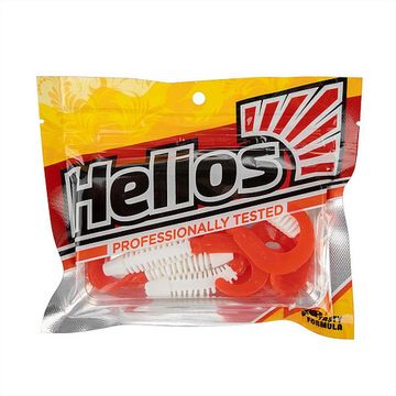 Твистер Din 3,11'/7,9см White RT 6шт. (HS-33/1-003) Helios