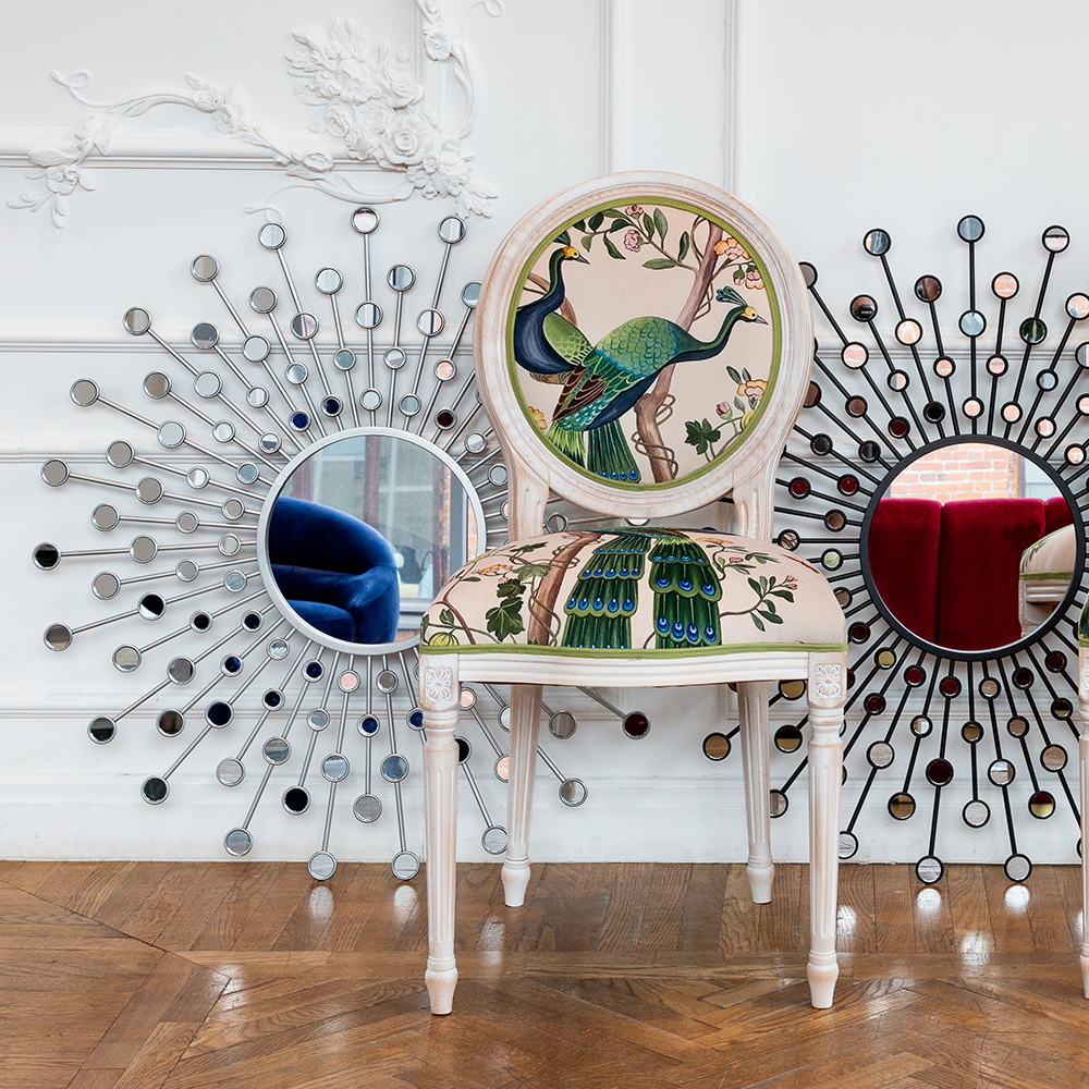 Зеркало настенное Объект мечты Белладжио Сильвер