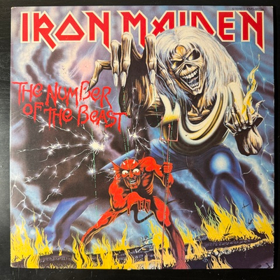 Iron Maiden ‎– The Number Of The Beast (Япония 1982г.) Т