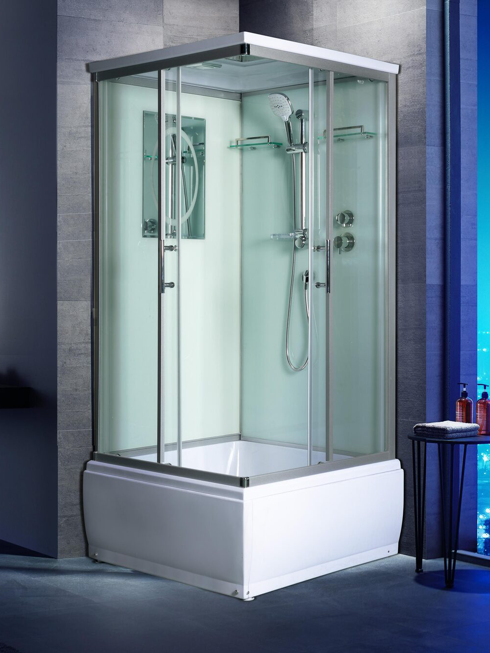 Душевая кабина WeltWasser  WW500 ALLER 902 900х900х2170 мм 10000003255