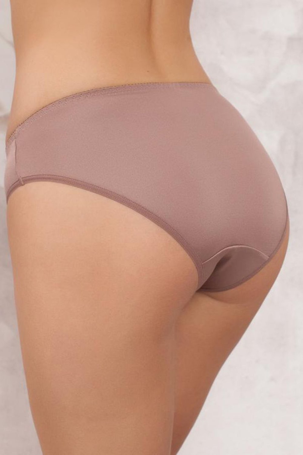 Нежные трусики-слипы Aisedora (Размер: 44) (Цвет: кофейный)