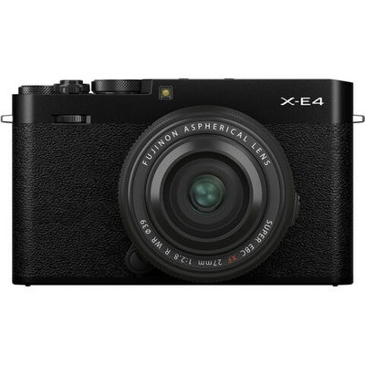 Фотоаппарат Fujifilm X-E4 Kit XF 27mm f/2.8 R WR Black