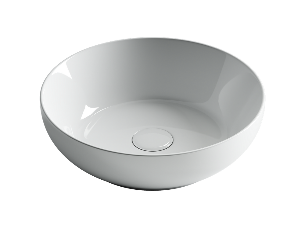 Умывальник чаша накладная круглая Element 370x370x110мм