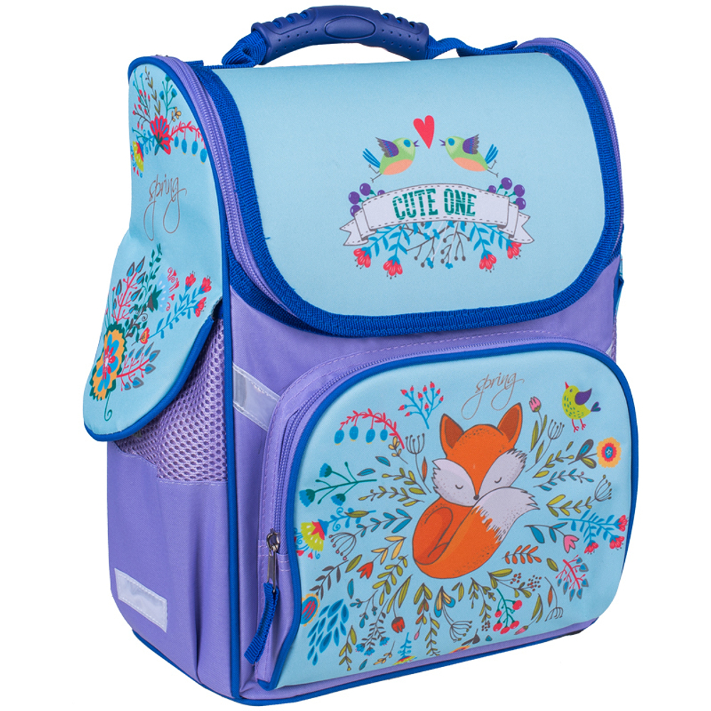 Ранец ArtSpace Junior "Cute foxy" 37*28*21см, 1 отделение, 3 кармана, анатомическая спинка