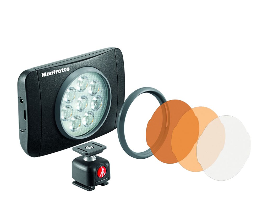 Manfrotto MLUMIEMU-BK LED Lumie Muse