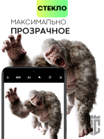 Стекло на камеру BROSCORP для Tecno Camon 18 оптом (арт. TCN-C18-CLEAR-CAM-GLASS)