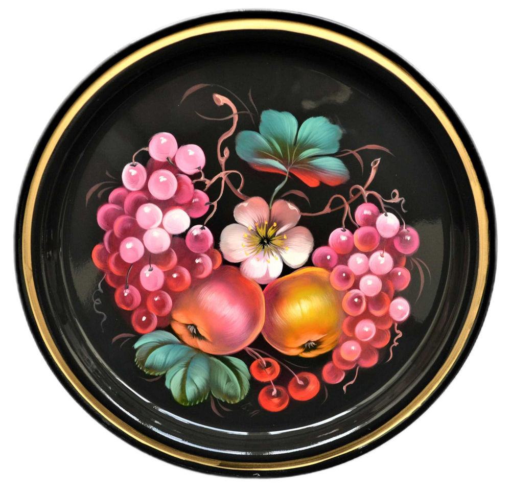 Zhostovo metal tray A5D080724282