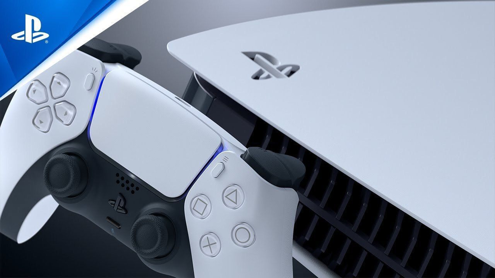 Игровая приставка Sony PlayStation 5 (Япония CFI-1200A) с дисководом, беспроводной контроллер DualSense в комплекте