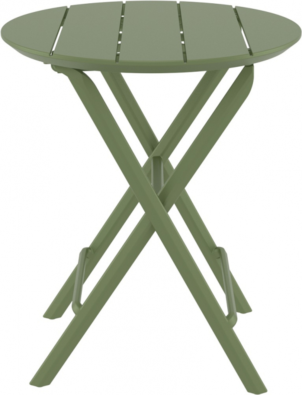 Стол пластиковый складной Helen Folding Table Ø60