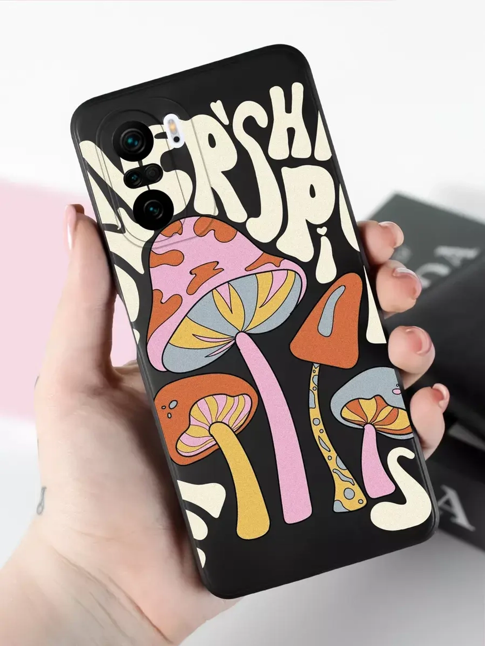 Чехол на Xiaomi Poco F3, С Принтом Рисунком Поко Ф3