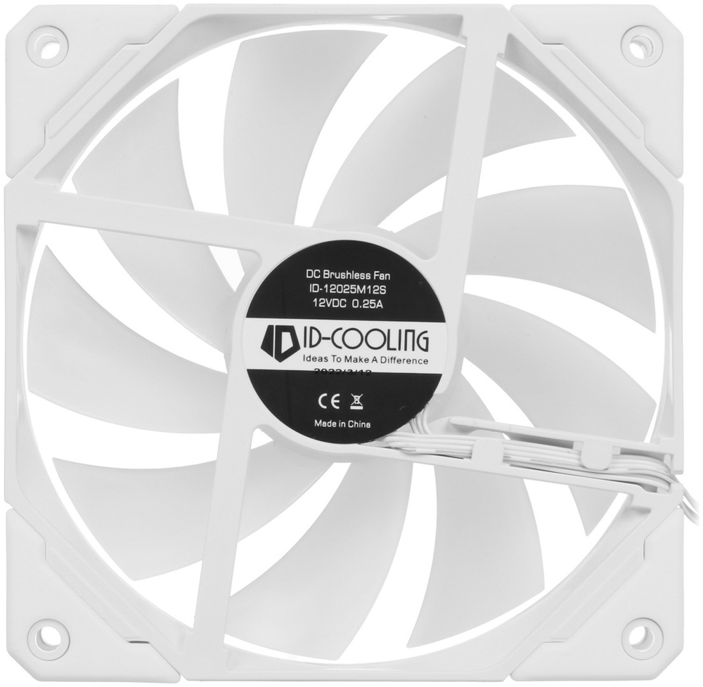 ID-COOLING TF-12025-ARGB-TRIO-SNOW