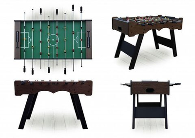 Игровой стол - футбол "Stuttgart" (122x61x81см, венге)