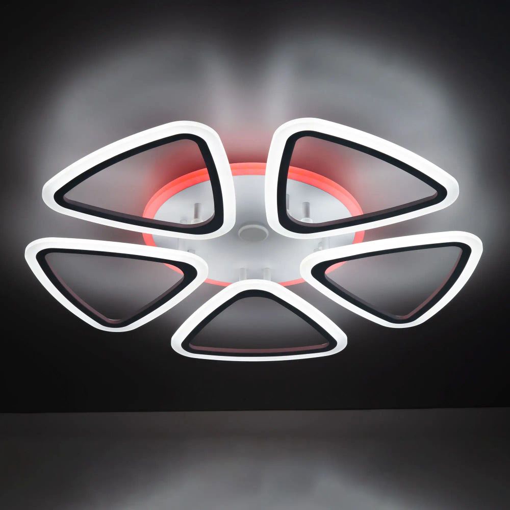 Citilux Мальта Смарт CL234A250E RGB Умная люстра Белая