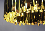 Pendant design lamp  Tom Kirk Facet by Innermost D80 (Silver)