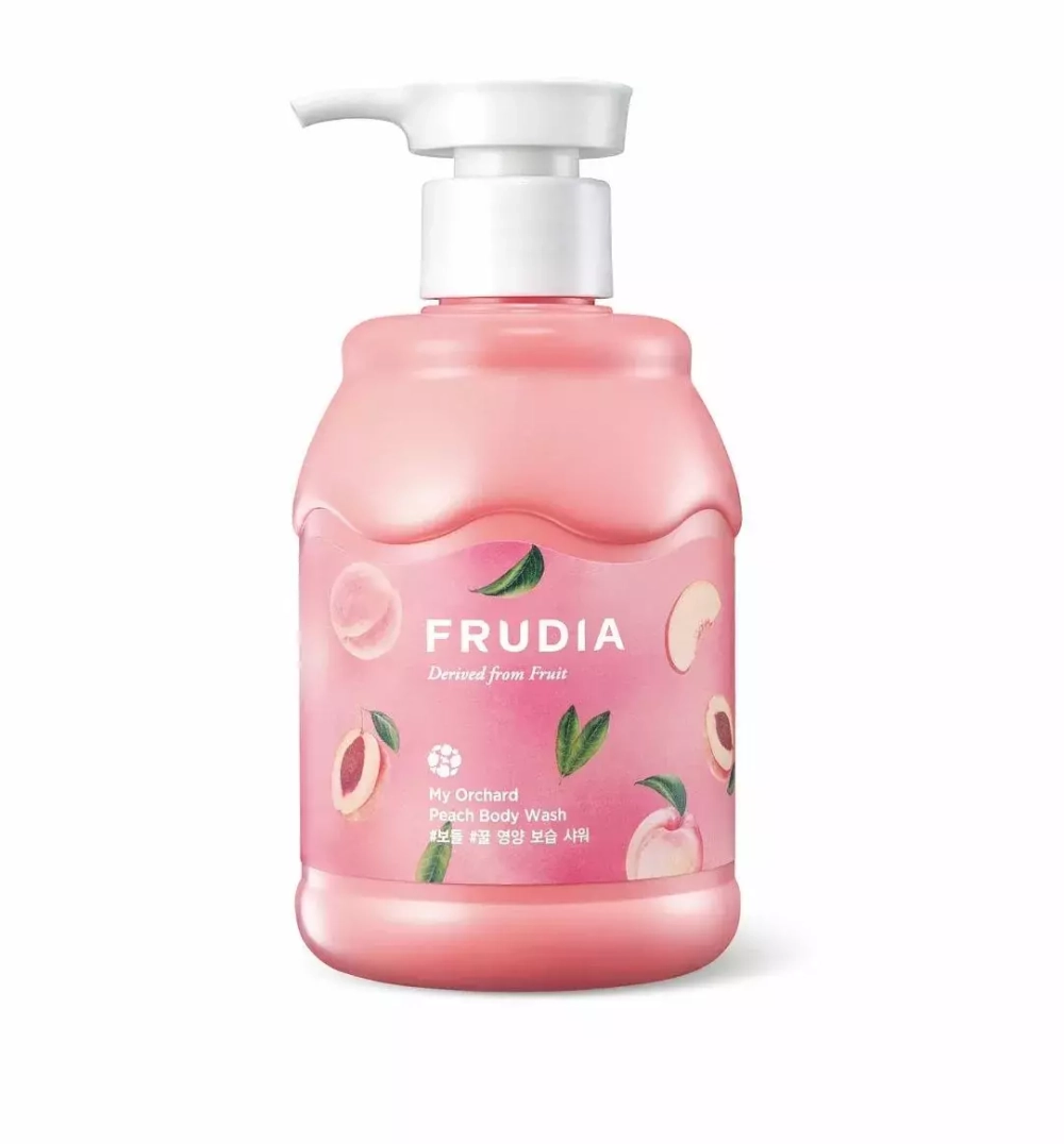 Frudia My Orchard Peach Body Wash увлажняющий гель для душа с персиком