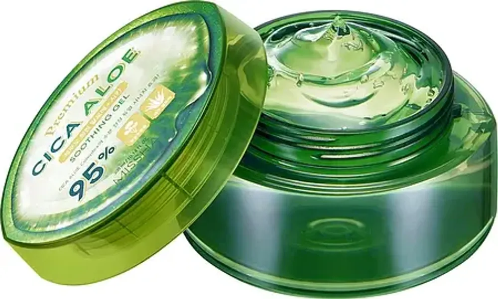 MISSHA Успокаивающий гель для тела Premium Cica Aloe Soothing Gel 300ml. (Срок годности до 24.10.2025)