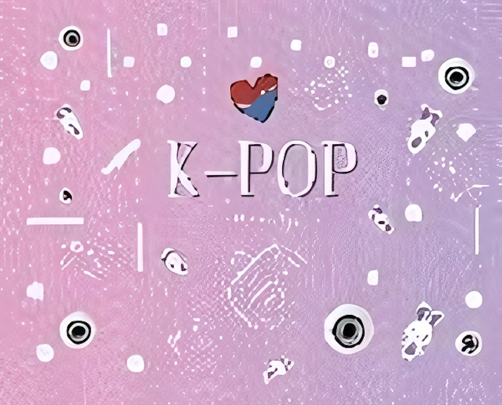 Скетчпад 230х180мм 40л. "K-POP" (Эксмо)