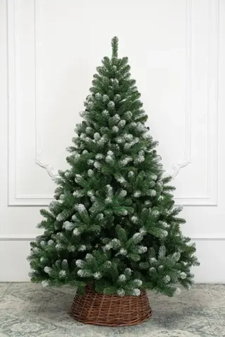 Искусственная елка Звездная заснеженная 240 см., мягкая хвоя, ЕлкиТорг (188240)