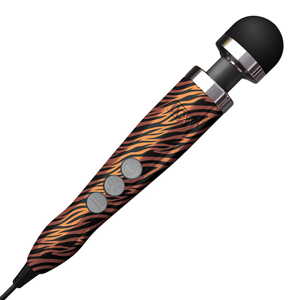 Вибратор-вонд 28см принт Тигр Doxy Die Cast 3 Massage Wand Tiger