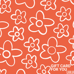 Электронный подарочный сертификат LULU на покупку косметики