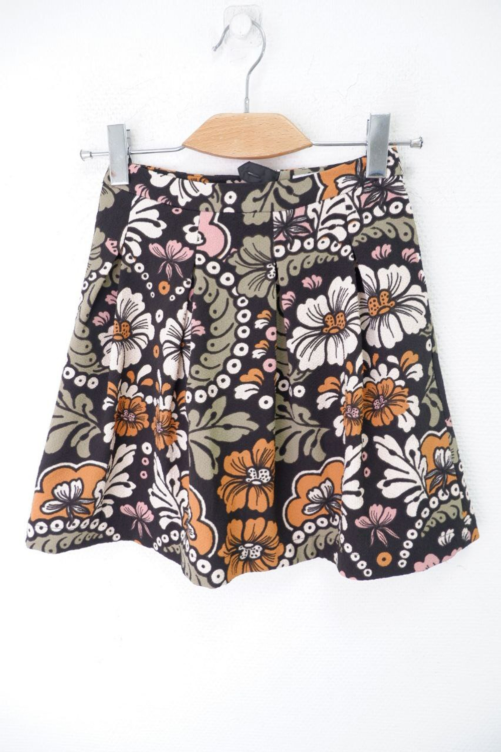 Юбка H&M с принтом 38 размер