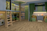 Кварц-винил SPC Damy Floor Family SPC 0,75мм 4,2 мм ОРЕХ ЕВРОПЕЙСКИЙ 2.635 м2