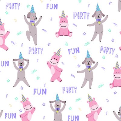 Веселые собаки и бегемоты