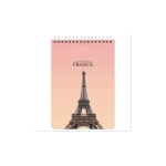 Блокнот А-5 греб. 80л. BRAUBERG, "Архитектура", клетка лак , жесткая подложка 114382