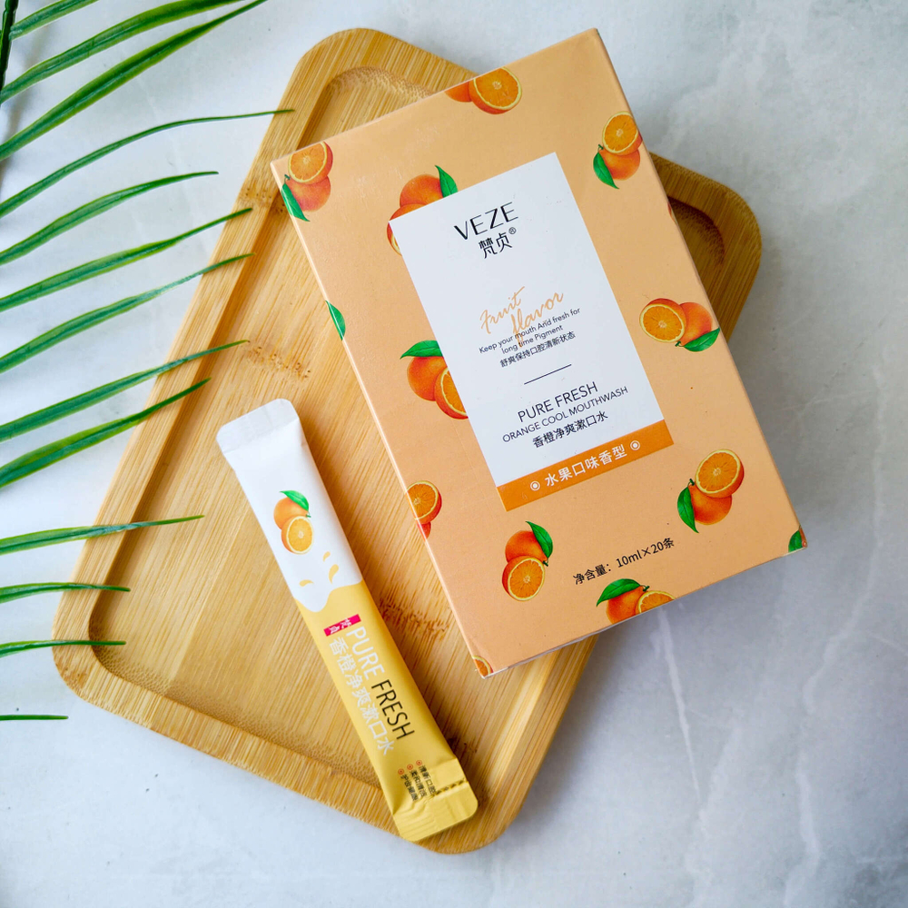 Ополаскиватель для полости рта с апельсином, 10мл