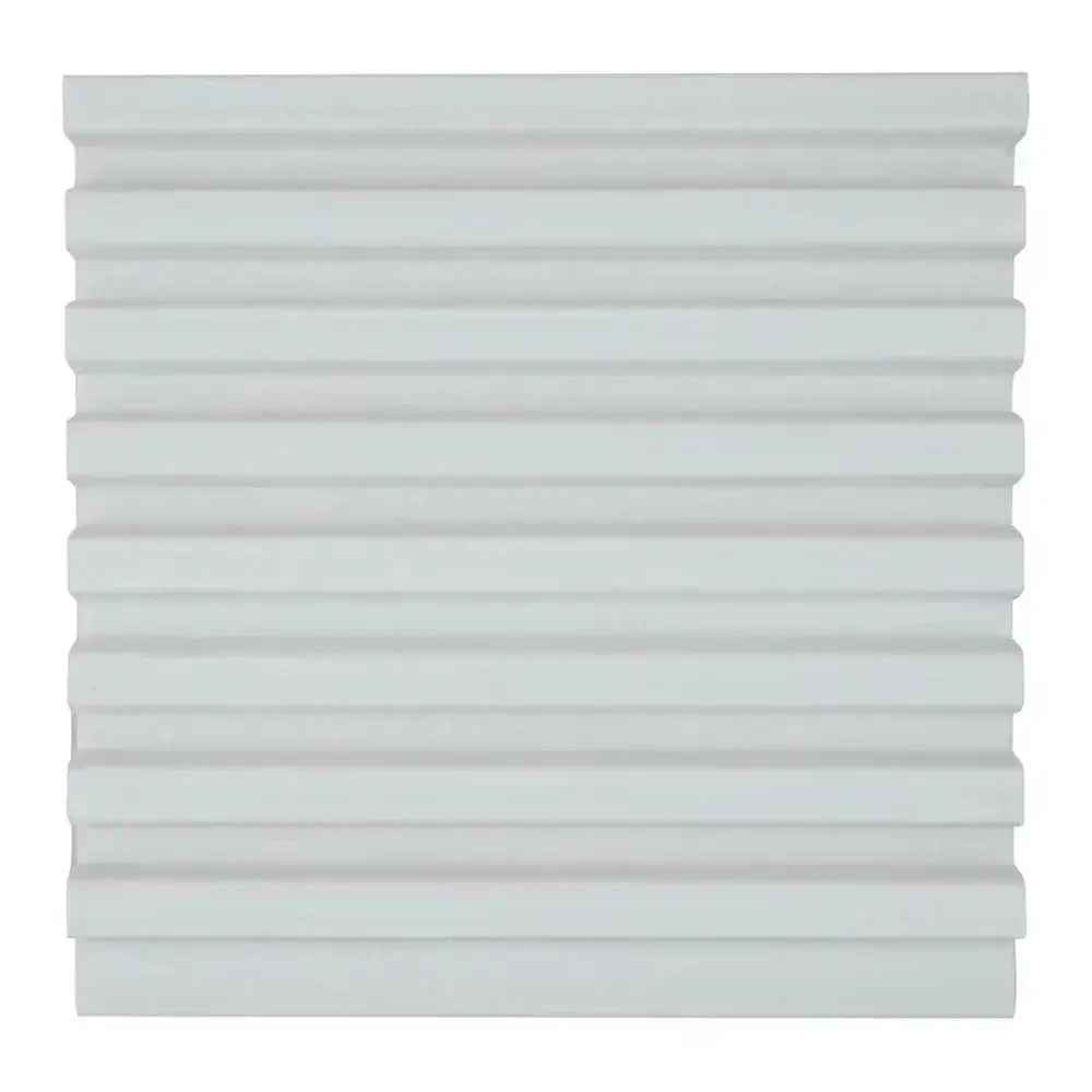 Стеновая панель 3D RAIL EAST (2700х120х12мм) Галс Белая