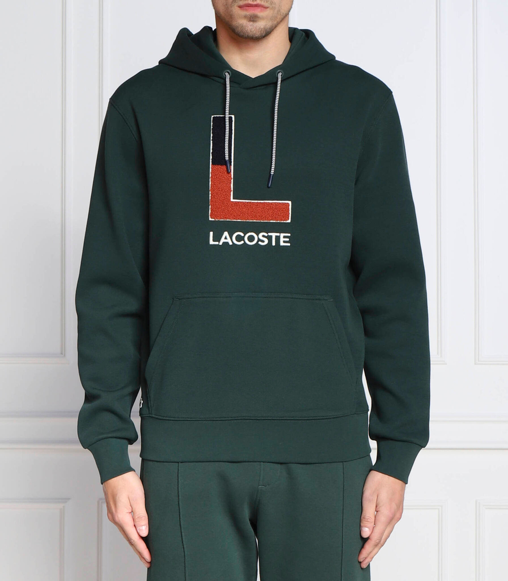 Худи Lacoste - темно-зеленый(SH2329)