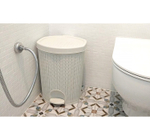 Контейнер для мусора педальный ВЯЗАНИЕ 18л