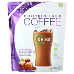Chike Nutrition, Протеиновый кофе со льдом, карамель макиато, 462 г (16,3 унции)