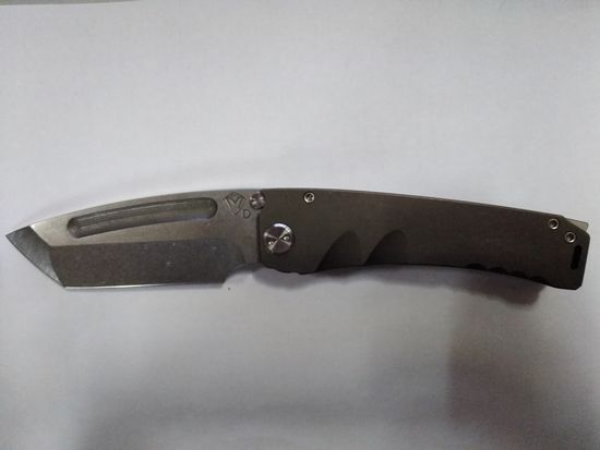 Складной нож -танто скл. Medford Marauder MF/Marauder T Tb-Bronze c клинком из стали D2, рукоять титан