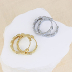 Серьги Coeur de Lion Crystal-Gold 2055/23-1816