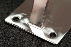 Модель №7 - стойка балетного (хореографического)  станка двухуровневого из нержавеющей стали