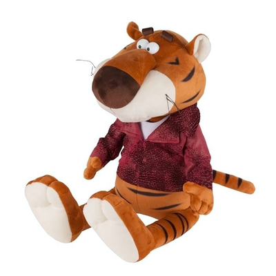 Тигр Костян в Кожаной Куртке, 20 см Maxitoys Luxury