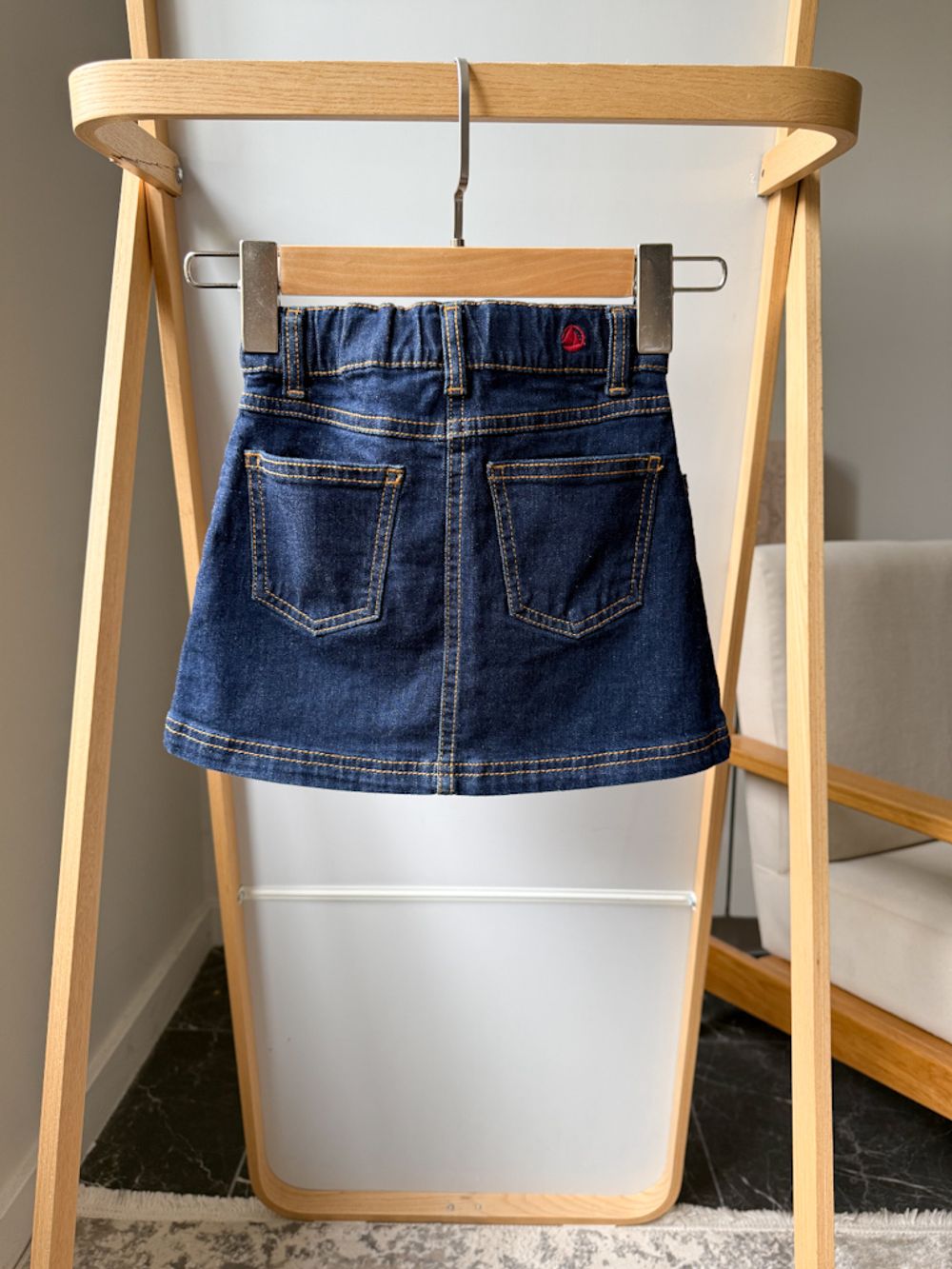 Джинсовая юбка Petit Bateau, 110